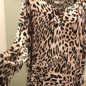 Chico’s Leopard Print Tunic